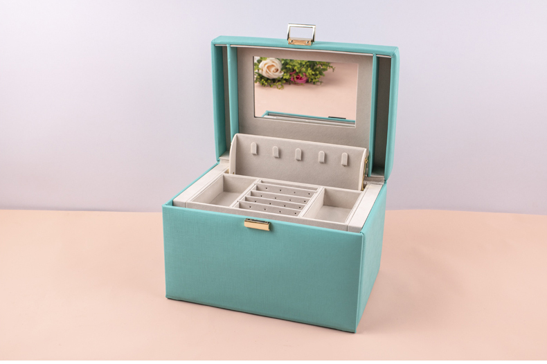 高档皮革收纳箱定制